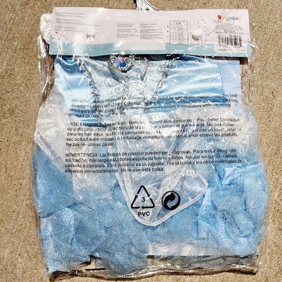 NWT Disney Baby Cinderella Infant Costume Halloween Cosplay Tulle Dress Tutu EUC - Picture 3 of 6